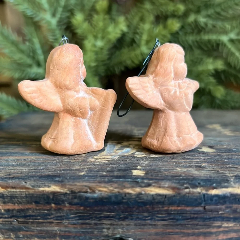(2)Mini Terracotta Angels - Picture 5 of 9